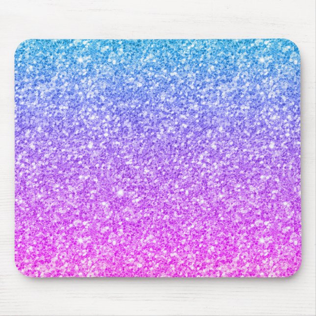 Mousepad Design de moderno Colorida Glitter & Sparkles (Frente)