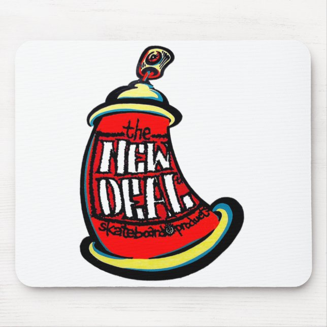 Mousepad Design de Novo Skateboard Aerosol (Frente)