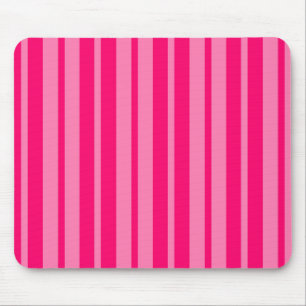 Mousepad Design de padrão de faixa de Na moda rosa-claro e