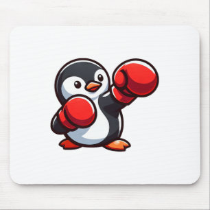 Mousepad Design de Penguin de desenho legal