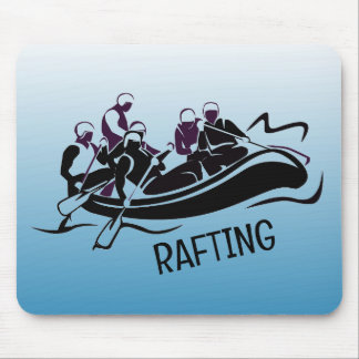 Mousepad Design de Rafa de Água Branca