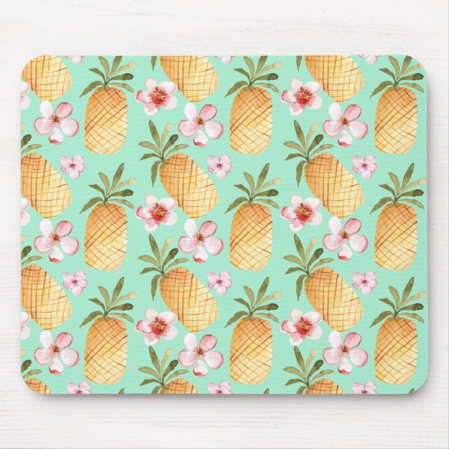 Mousepad Design de retro tropical (Frente)