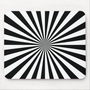 Mousepad Design de roda de rotação de ruptura do Sol óptico