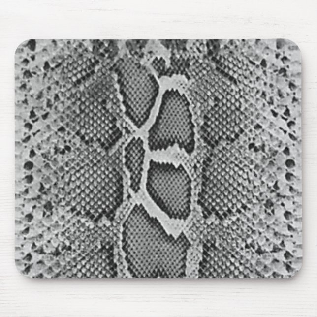 Mousepad Design de Snakeskin, teste padrão do impressão da (Frente)