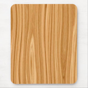 Mousepad Design de superfície de textura de madeira