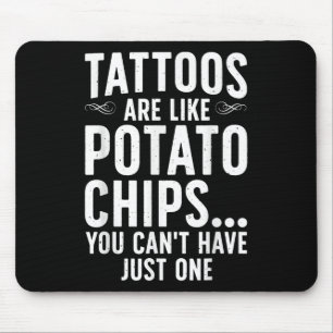 Mousepad Design De Tatuagem Engraçada Para Homens Mulheres