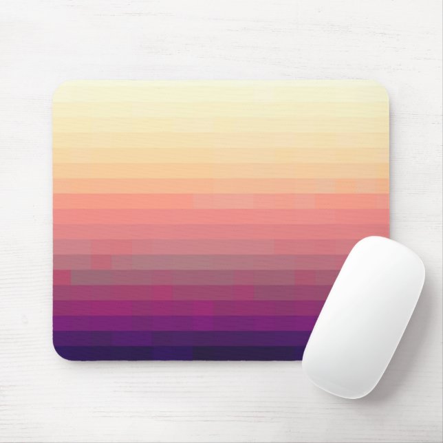 Mousepad Design de tons rosa (Com mouse)