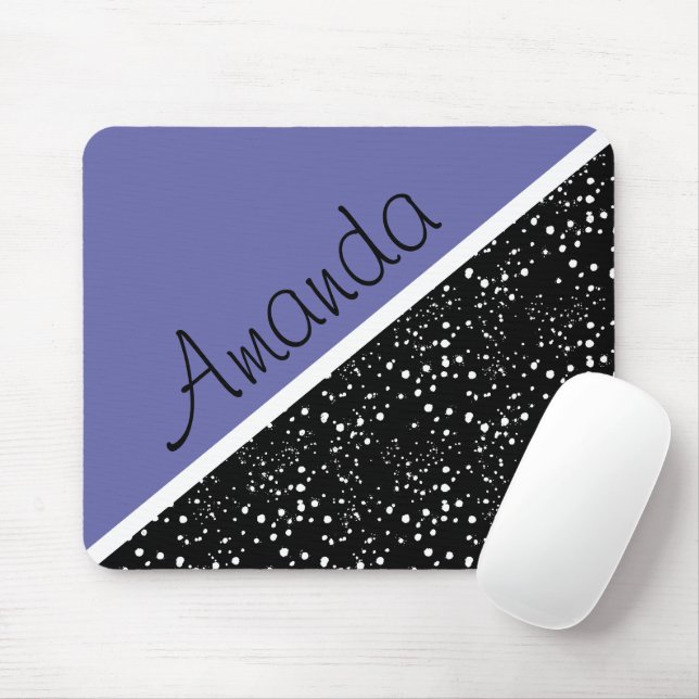 Mousepad design de três tons legal personalizado para mouse (Com mouse)