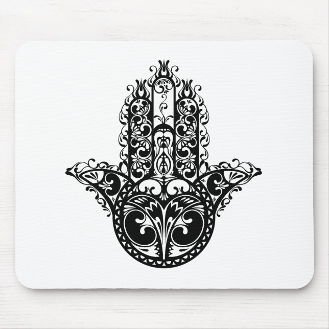 Mousepad Design decorativo de Hamsa (Frente)