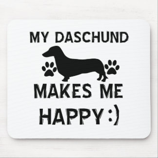 Mousepad Design do cão de Daschund