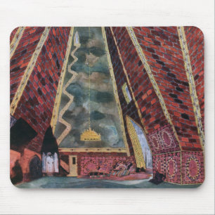 Mousepad Design do cenário para Thamar, 1912 (litho da cor