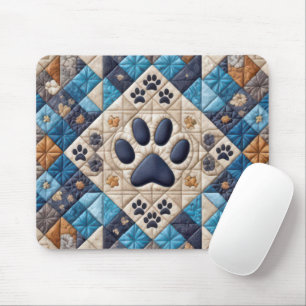 Mousepad Design do Coletor de Pawprint do Cão