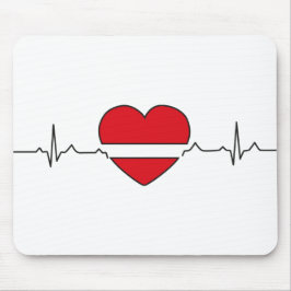 Mousepad design do coração