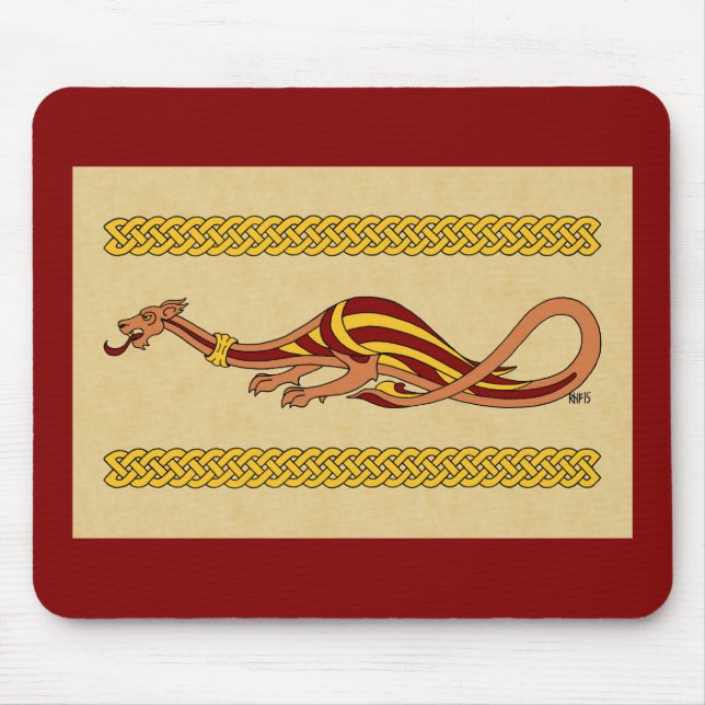 Mousepad Design do Dragão Medieval 2015 (Frente)