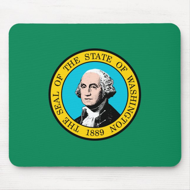 Mousepad Design do Estado de Washington (Frente)