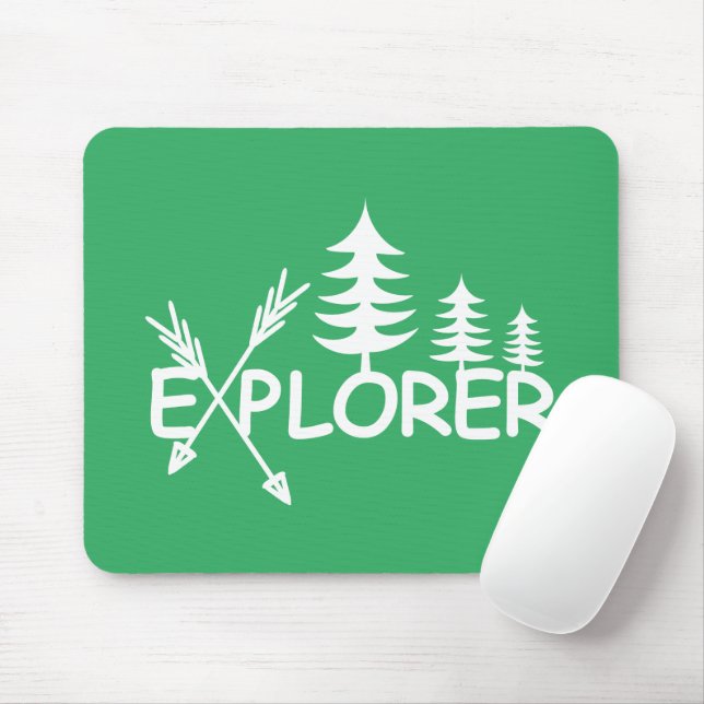 Mousepad Design do Explorer - Pad do mouse (Com mouse)