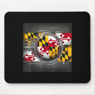 Mousepad Design do jogador de baseball em Maryland com sina