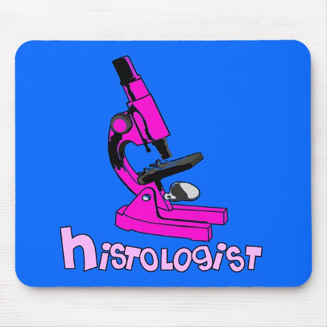 Mousepad Design do microscópio dos presentes do Histologist (Frente)