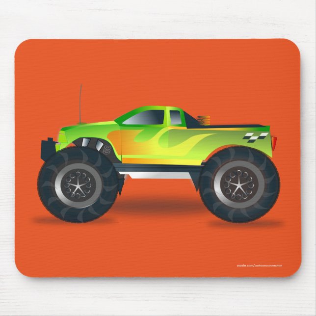 Mousepad Design do Monster Truck Speedway-lover (Frente)