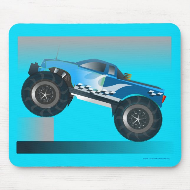 Mousepad Design do Monster Truck Speedway-lover (Frente)