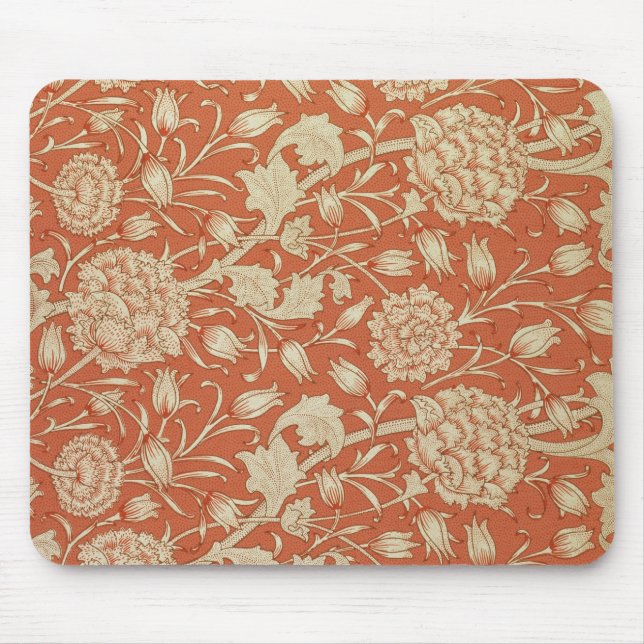 Mousepad Design do papel de parede da tulipa, 1875 (Frente)