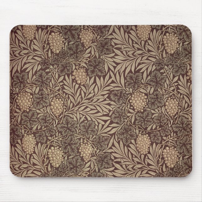 Mousepad Design do papel de parede da "videira", 1873 (Frente)