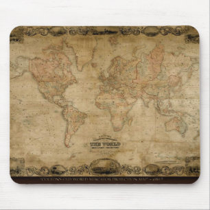 Mousepad Design do presente de Classc do mapa de Velho