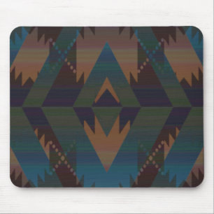 Mousepad Design do Sudoeste do Molde de Impressão Aztec
