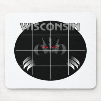 Mousepad Design do texugo do estado de Wisconsin