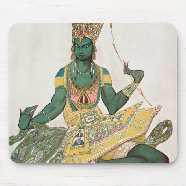 Mousepad Design do traje para Nijinsky como 'o God azul (Frente)