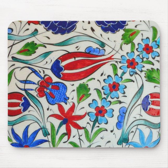 Mousepad Design floral turco (Frente)