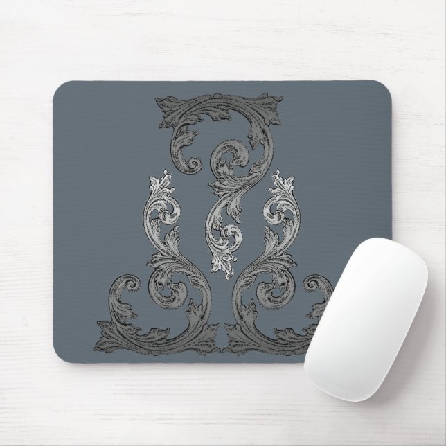 Mousepad Design Gótico Ornado Elegante (Com mouse)