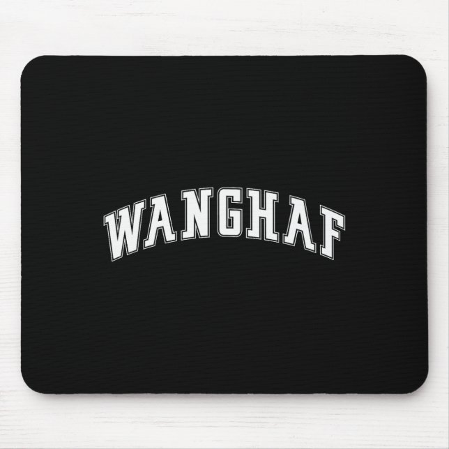 Mousepad Design Gráfico Divertido Meme Wanghaf (Frente)