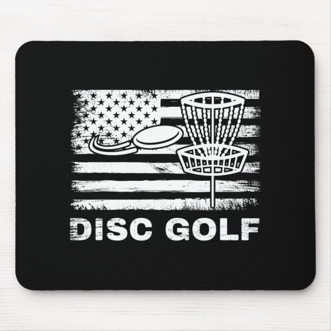Mousepad Design Legal de Disco de Golfe para Homens Mulhere (Frente)