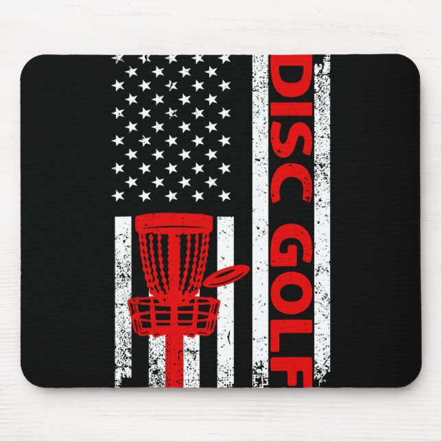 Mousepad Design Legal de Disco de Golfe para Homens Mulhere (Frente)