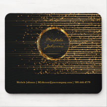 Design leve Ouro abstrato