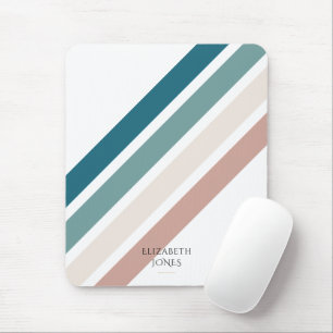 Mousepad Design minimalista em cores pastosas