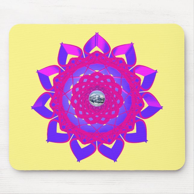 Mousepad Design Místico Único (Frente)