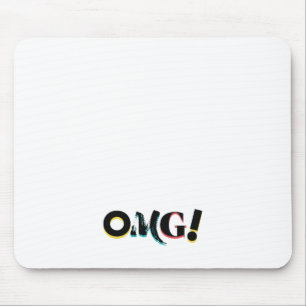 Mousepad Design moderno, divertido, vibrante, ousado, moder