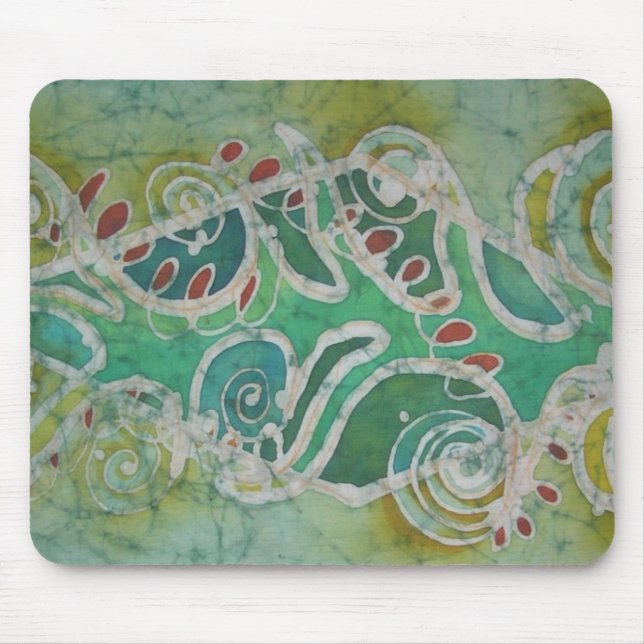 Mousepad Design original do batik por Zorica Duranic (Frente)