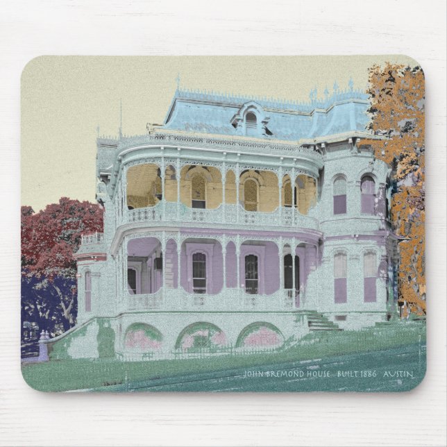 Mousepad Design original do tesouro do Victorian (Frente)