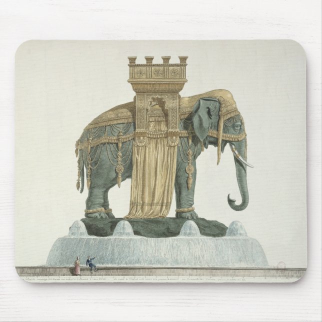 Mousepad Design para a fonte do elefante (Frente)