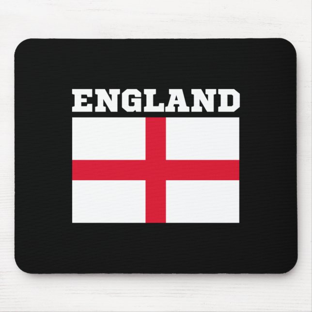 Mousepad Design Para Amantes do Futebol da Inglaterra Para  (Frente)