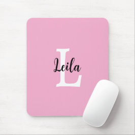 Mousepad Design Personalizado com Nome em Letra de Forma co