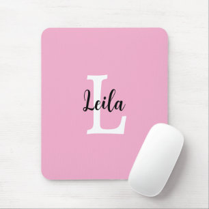 Mousepad Design Personalizado com Nome em Letra de Forma co