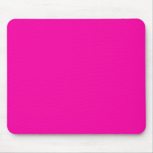 Mousepad Design Personalizado Somente Cor Rosa Quente