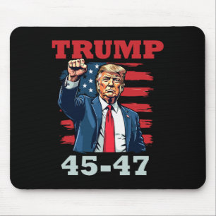 Mousepad Design Presidencial Trump 45-47 Para Trump Sup
