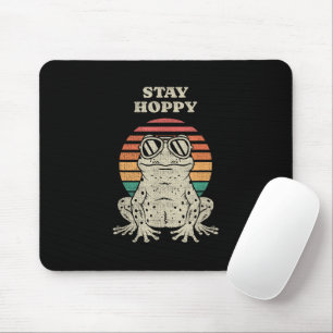 Mousepad Design Retrô Divertido de Sapo Amante de Sapo 