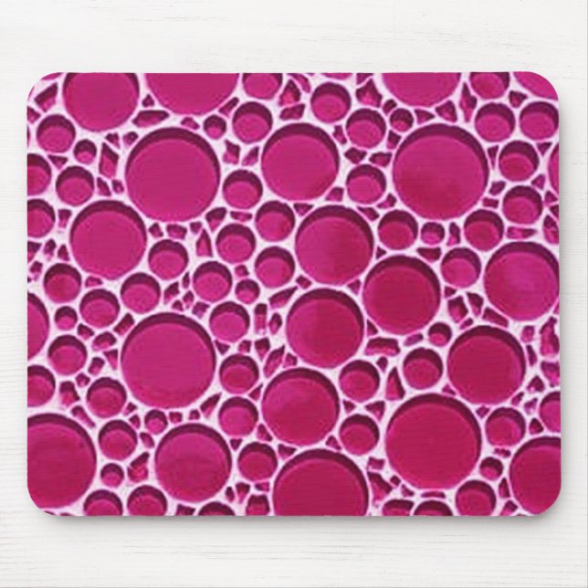 Mousepad Design roxo do círculo (Frente)