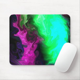 Mousepad Design Roxo e Verde
